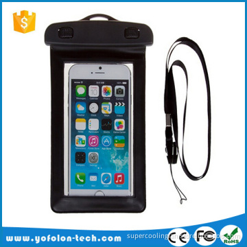 2017 high quality mobile phone pvc waterproof bag, clear waterproof cell phone case